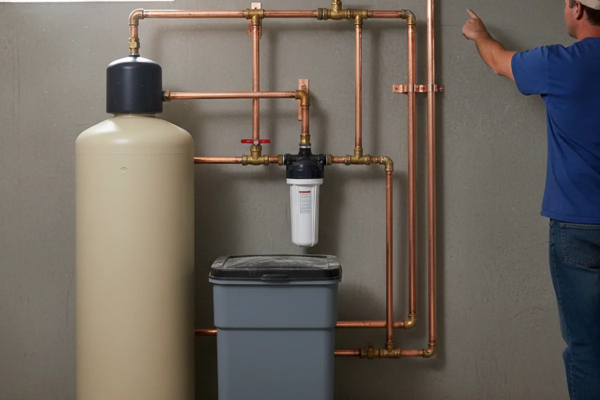 Whole-house water treatment system installed in Nellis